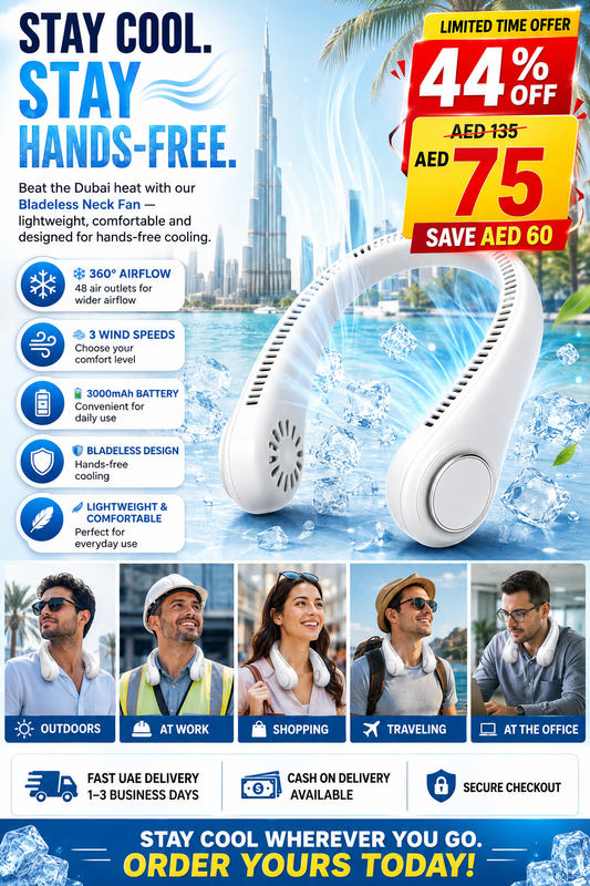 Vaneless Neck Hanging Fan