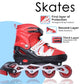 Power Super Adjustable Inline Skates