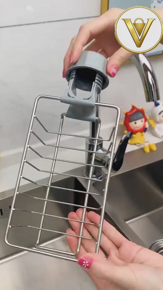 Stainless Steel Faucet Shelf