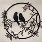 Bird on Tree Branch Acrylic Wall