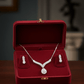 Teardrop Crystal Jewelry Set