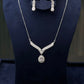 Teardrop Crystal Jewelry Set
